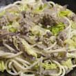 Spagetti kolbásszal és kelkáposztával Spagetti kolbásszal és kelkáposztával