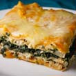 Spenótos lasagne Spenótos lasagne