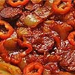 Lecsó - bográcsban Lecsó - bográcsban