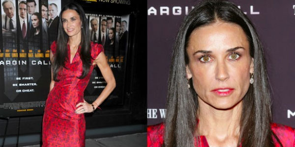 Ijeszt�en v�kony Demi Moore!