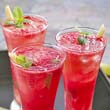 Cseresznyés mojito koktél Cseresznyés mojito koktél