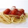 Spagetti húsgombóccal Spagetti húsgombóccal