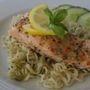 Pácolt kardhal grillezve Pácolt kardhal grillezve