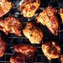 Mézes-mustáros grillcsirke párolt zöldséggel Mézes-mustáros grillcsirke párolt zöldséggel