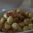 Szalonnás gnocchi Szalonnás gnocchi