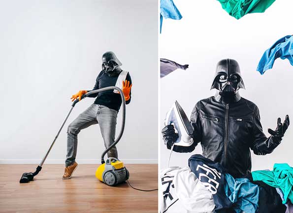 Így élne a civil Darth Vader Így élne a civil Darth Vader