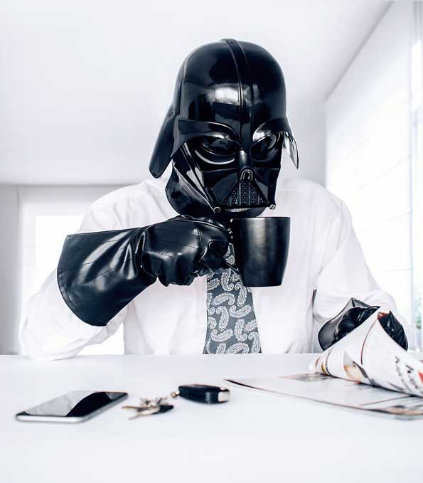 Így élne a civil Darth Vader Így élne a civil Darth Vader
